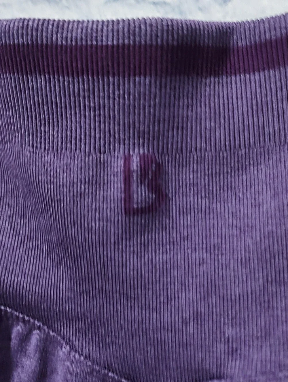 Buff Bunny Collection Women's Medium Purple Leggings Activewear Athleisure